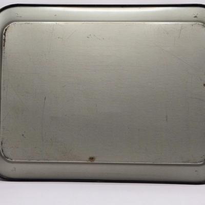 LOT 97B: There's Nothing Like Fresh Flowers. Except Painted Ones! MCM Floral Metal Tole Tray and Multiple Floral Cups, Saucers, and...