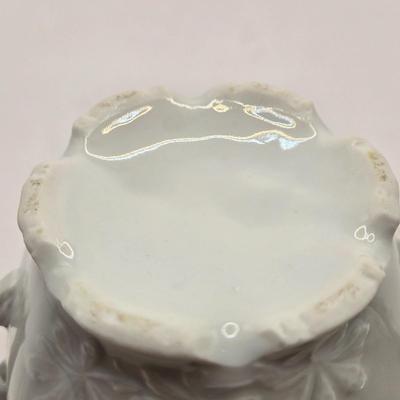 LOT 97B: There's Nothing Like Fresh Flowers. Except Painted Ones! MCM Floral Metal Tole Tray and Multiple Floral Cups, Saucers, and...