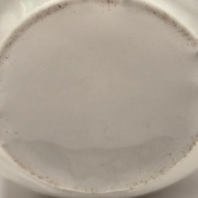 LOT 97B: There's Nothing Like Fresh Flowers. Except Painted Ones! MCM Floral Metal Tole Tray and Multiple Floral Cups, Saucers, and...