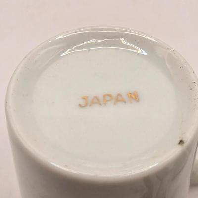 LOT 97B: There's Nothing Like Fresh Flowers. Except Painted Ones! MCM Floral Metal Tole Tray and Multiple Floral Cups, Saucers, and...