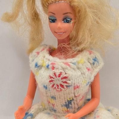 LOT 101B: Vintage Barbies Including Bubble Cut Doll and Barbie Dictionary