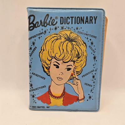 LOT 101B: Vintage Barbies Including Bubble Cut Doll and Barbie Dictionary