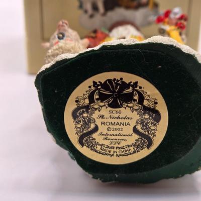 LOT 110K: Set of Nine International Santa Claus Collection, All in Original Boxes