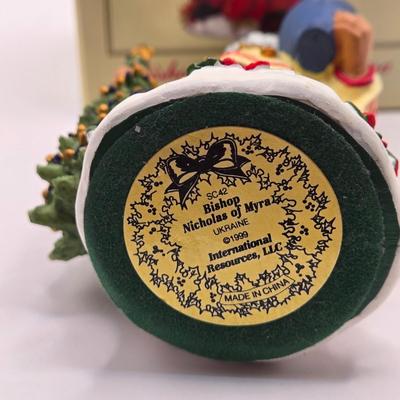 LOT 110K: Set of Nine International Santa Claus Collection, All in Original Boxes