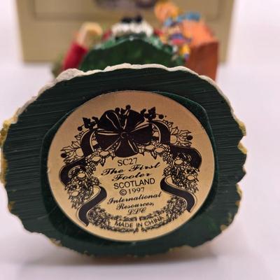 LOT 110K: Set of Nine International Santa Claus Collection, All in Original Boxes