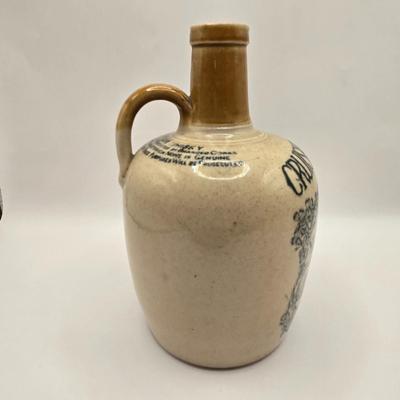 LOT 112K: Vintage Cruiskeen Lawn Mitchell's Old Irish Whiskey Ceramic Jug
