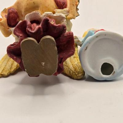 LOT 113K: Angels Are Among Us! Christmas Angel Tree Toppers, Figurines, Ornaments, and Small Serving Plate