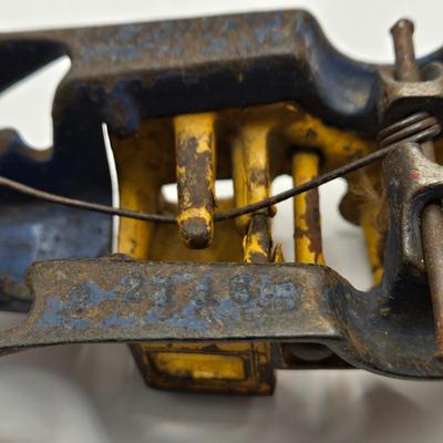 LOT 114K: Vintage Metal Vehicles Including Navy Blimp