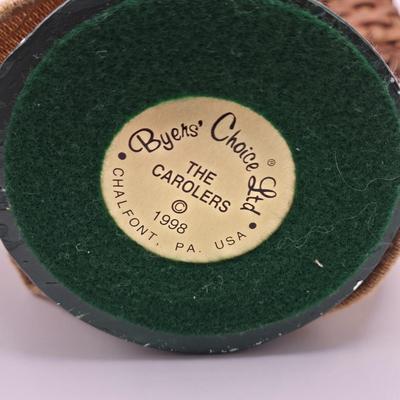 LOT 115K: Byer's Choice Ltd. Carolers