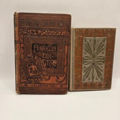 LOT 116K: Antique Books Including The Works, Columbus Series, and More