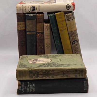 LOT 116K: Antique Books Including The Works, Columbus Series, and More