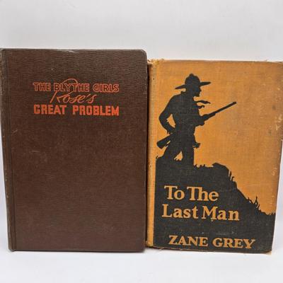 LOT 117K: Antique Books Including Two Little Women, Two Little Women on a Holiday, Two Little Women and Treasure House, Stella Davis,...