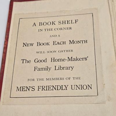 LOT 119K: Collection of Antique Books Presumably From Men's Friendly Union Book Club