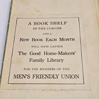 LOT 119K: Collection of Antique Books Presumably From Men's Friendly Union Book Club