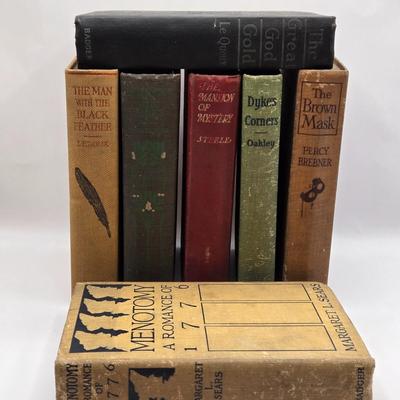 LOT 119K: Collection of Antique Books Presumably From Men's Friendly Union Book Club