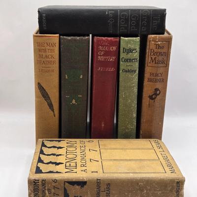 LOT 119K: Collection of Antique Books Presumably From Men's Friendly Union Book Club