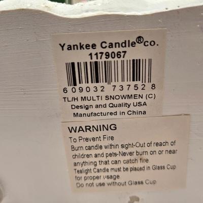 LOT 121K: Assortment of Christmas Candle Holders