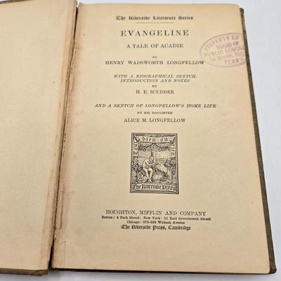 LOT 122K: Poems or WordsWorth, The Song of songs, and More Antique Books