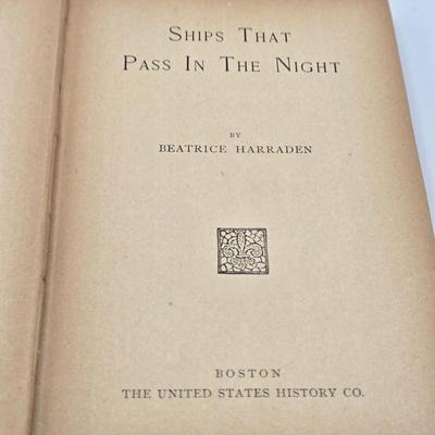 LOT 123K: Antique Books Including Leaves From A Grass House, The Weed, A Divided House, and More