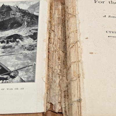 LOT 123K: Antique Books Including Leaves From A Grass House, The Weed, A Divided House, and More