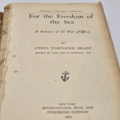 LOT 123K: Antique Books Including Leaves From A Grass House, The Weed, A Divided House, and More