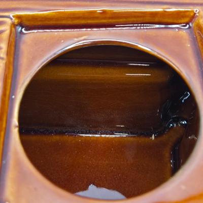 LOT 124K: Baking Day Tea Pot, Tea Pot Salt & Pepper shakers, and Apple Tea Bag Holder