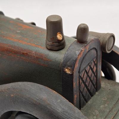 LOT 125K: Three Vintage Wooden Model Cars