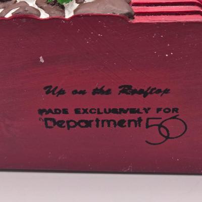 LOT 128K: Department 56 Up on the Rooftop, Kurt S. Adler Santa, and More