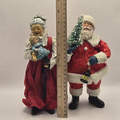 LOT 130K: Kurt S. Adler Santa Figure, Christmas Cookie Baker, and More