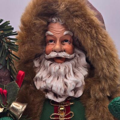 LOT 130K: Kurt S. Adler Santa Figure, Christmas Cookie Baker, and More