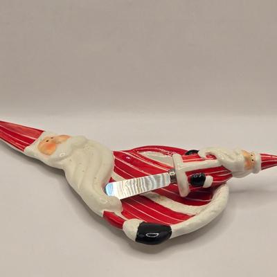 LOT 132K: Spode Set of Cookie Tin, 2 Cups and Coasters, 2 Pack of Ceramic Ramekins, Silver Plated Holly Leaf Candy Dish, and More