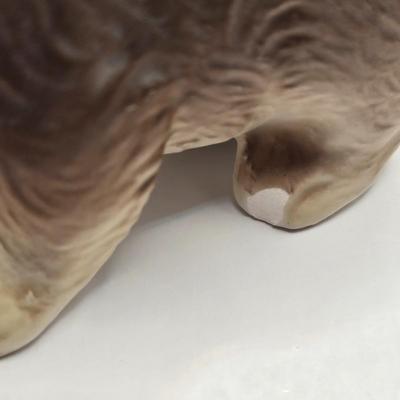 LOT 136K: Have a Very Beary Christmas! Bear Candle Holders, Salt & Pepper Shakers, Coasters, and White Milk Glass Grape Cluster...