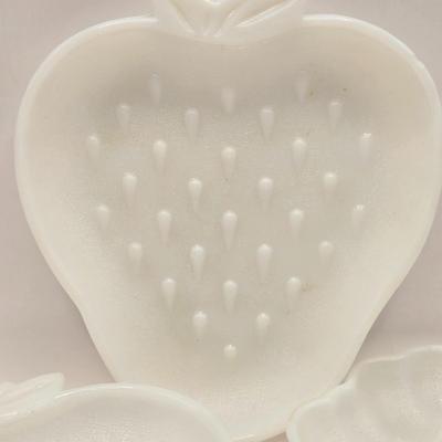 LOT 136K: Have a Very Beary Christmas! Bear Candle Holders, Salt & Pepper Shakers, Coasters, and White Milk Glass Grape Cluster...