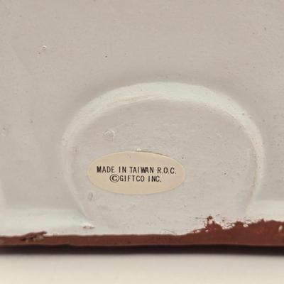 LOT 136K: Have a Very Beary Christmas! Bear Candle Holders, Salt & Pepper Shakers, Coasters, and White Milk Glass Grape Cluster...