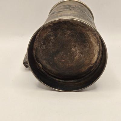 LOT 138K: Vintage Asian Celluloid Clamshell Dioramas and Boat, Lantern, Beer Stein From Okinawa, Hand Fan, Wooden Box, and Tales of the...