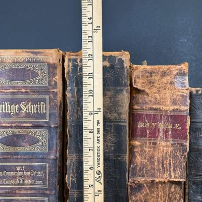 LOT 139K: Antique Bible Collection