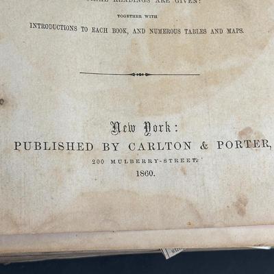 LOT 139K: Antique Bible Collection