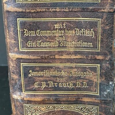 LOT 139K: Antique Bible Collection