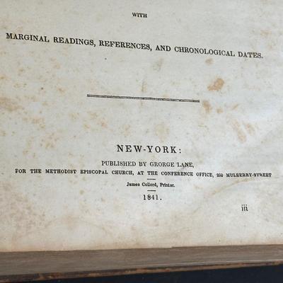 LOT 139K: Antique Bible Collection