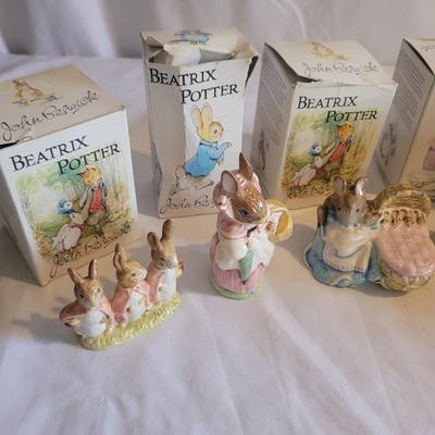 Beatrix Potter Figurines (DR-EL)
