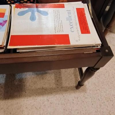 AEOLIAN WORKING PLAYER & MANUAL PIANO WITH PIANO ROLLS, SHEET MUSIC, PIANO LAMP AND EVEN A RECORDER