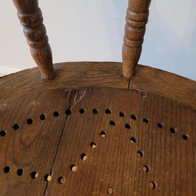 Oak Captains Chair (DR-EL)