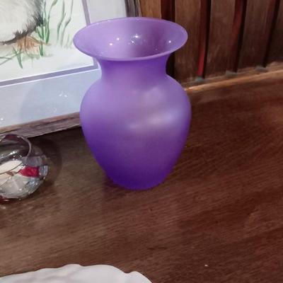 FITZ & FLOYD FLORAL DISH, PARTYLITE TEA CANDLES AND MORE