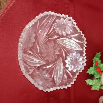 2 LENOX BIRDS, CANDLES, VASES AND CRYSTAL DISHES