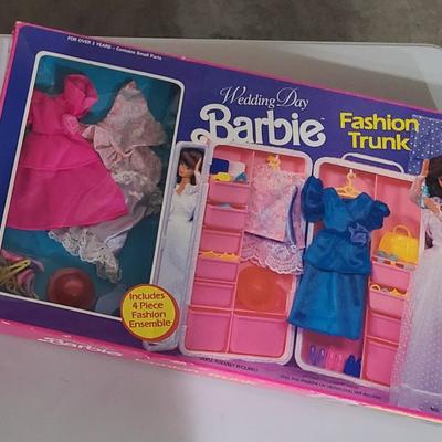 Sale Photo Thumbnail #63: Vintage Barbie Doll play sets in great condition with original boxes.