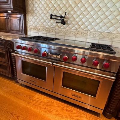 601 Wolf Dual Fuel Range Model: DF606DG-LP-3