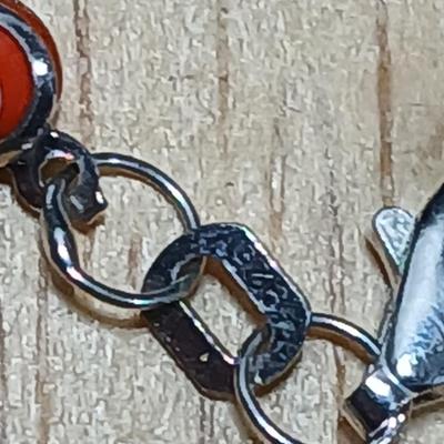 Colorful .925 marked multicolored eye necklace with Multicolor Murano Glass Millefiori Pendant