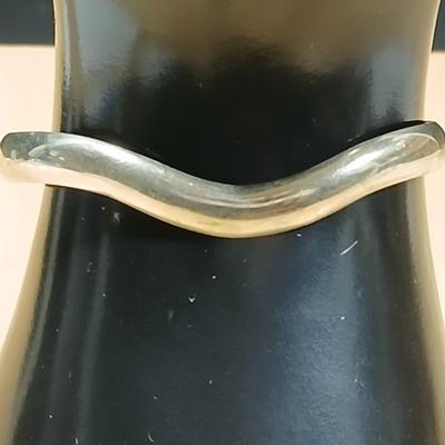 .925 marked dangle earrings and a sterling marked bracelet