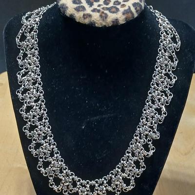 .925 India marked Mesh necklace