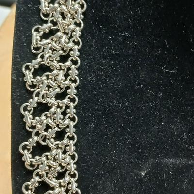 .925 India marked Mesh necklace